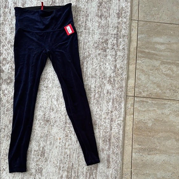 NWT SPANX Navy Blue High-Waisted Leggings size XL - Picture 7 of 7